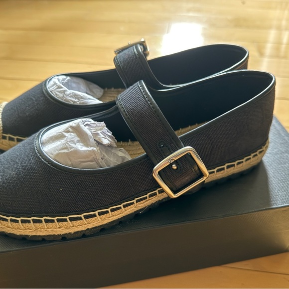 New- Coach Courtney Canvas Espadrille Size 7.5US - Picture 4 of 7